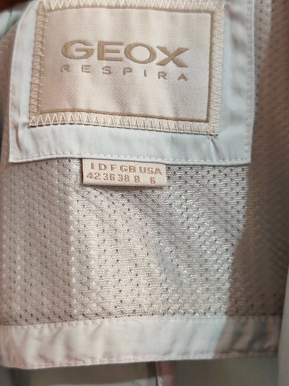 Giacca al Al vento Geox   Taglia 42   RIGENERATA Euro 25,00