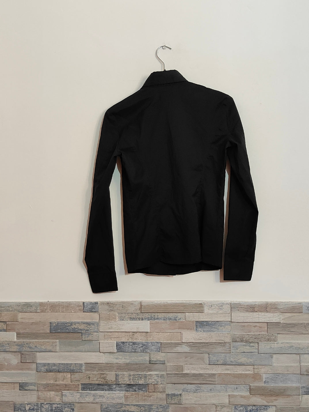 Camicia Trussardi Jeans nera slim fit – Taglia XS .  EURO 20,00