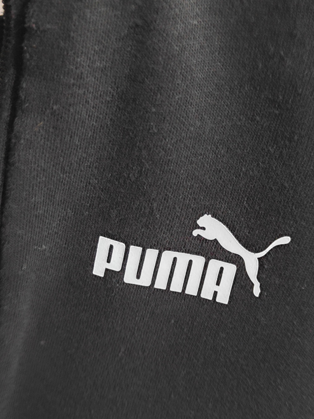Felpa Puma con Cappuccio – Nero e Blu, XL  Stile Sportivo EURO 20,00